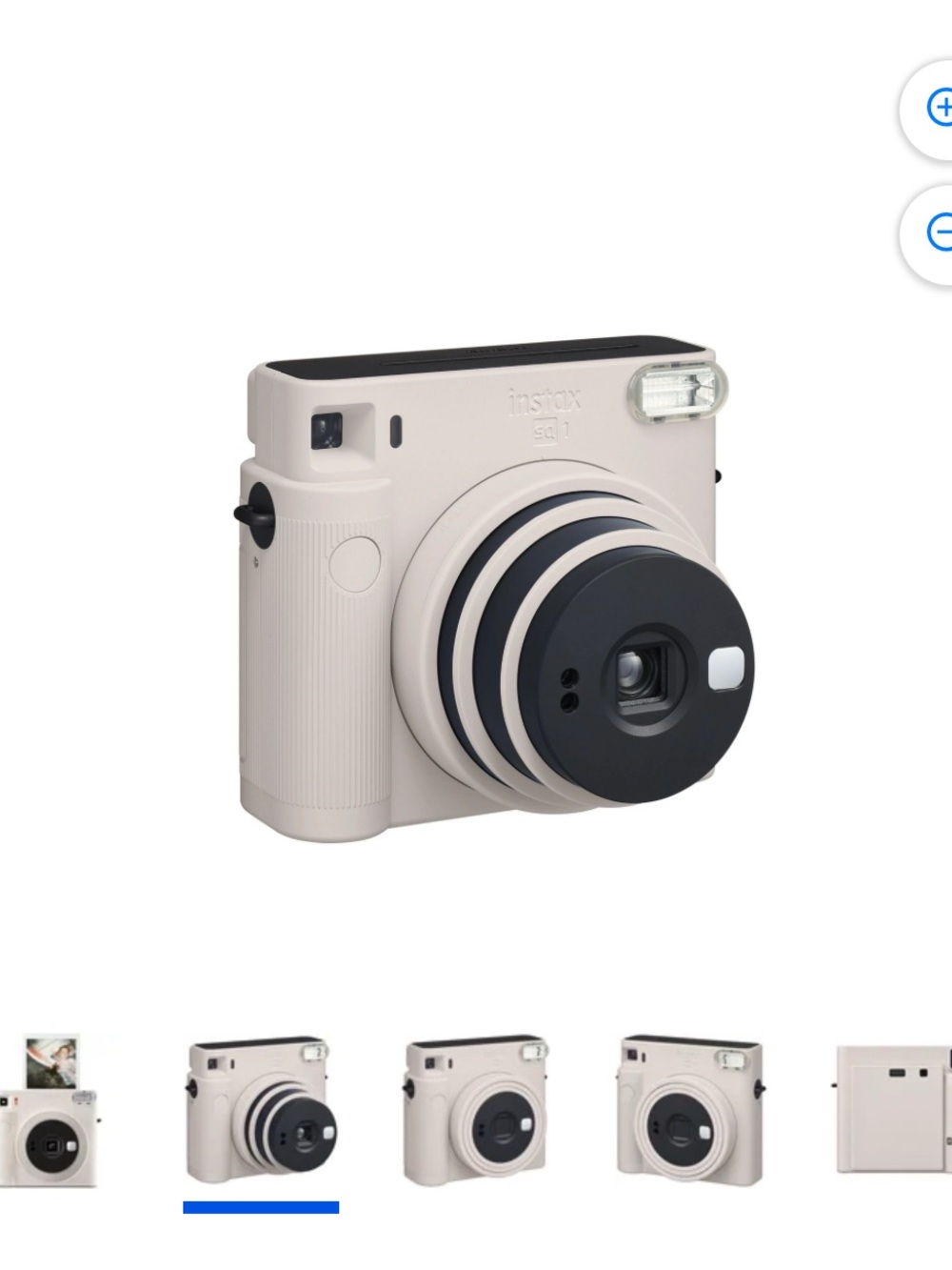Fujifilm Instax SQUARE SQ1 Instant Camera - Chalk White